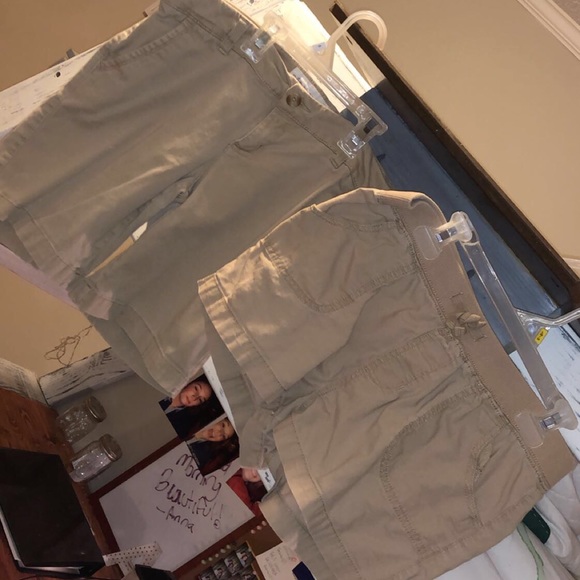 aeropostale school shorts and short khaki shorts - Picture 1 of 1